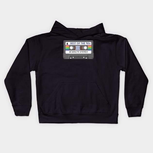 The best of the 90s Cassette Kids Hoodie by Dynasty Arts